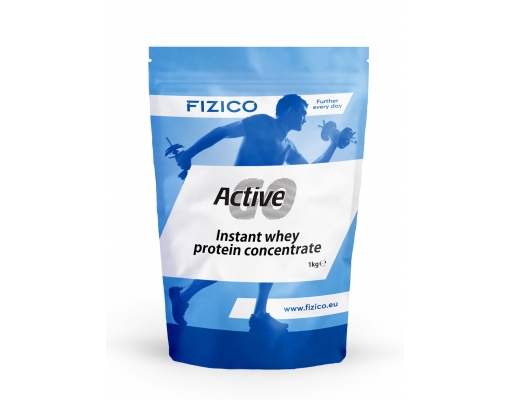 imageConcentrat proteic instant din Zer fara aroma, FIZICO, Go Active / Instant Whey Protein Concentrate, 1 kg, unflavoured
